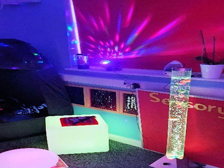 Theraputic resources in our Sensory Room
