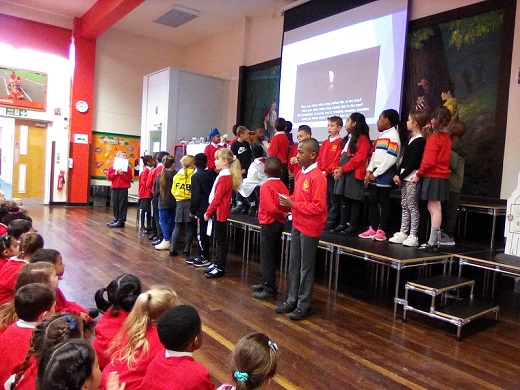 Year 3’s Holy Week Assembly – The Last Supper.