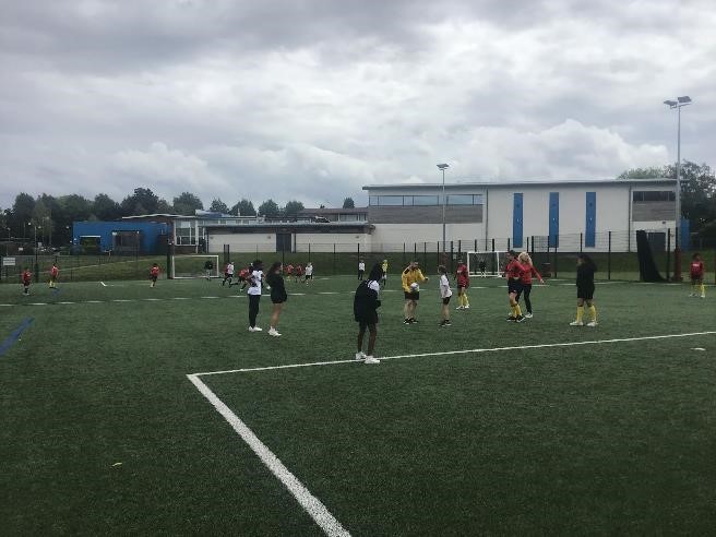 Year 6 Bosco and Chad’s football at Bishop Milner