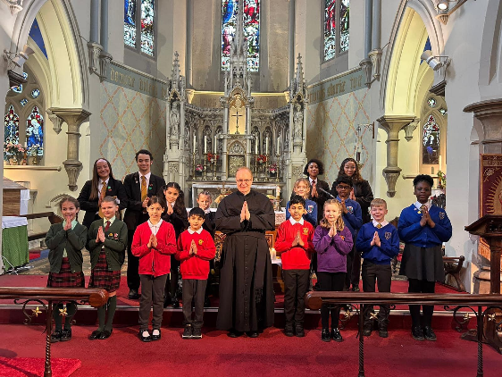 Mass at St Mary’s – Feast Day of St John Bosco.