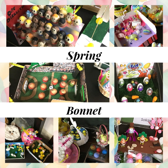 Springtime creativity in full bloom at our school’s Spring Bonnet celebration! 🌸 