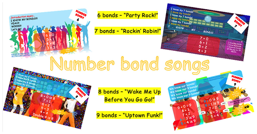 Number bond songs