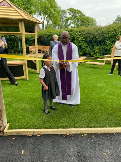 Opening of our new EYFS playground